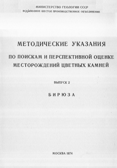 Методические указания Бирюза